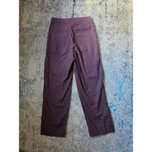 Madewell Women's Size 6 Straight-Leg Utility Pants in Muted Plum - Picture 9 of 9